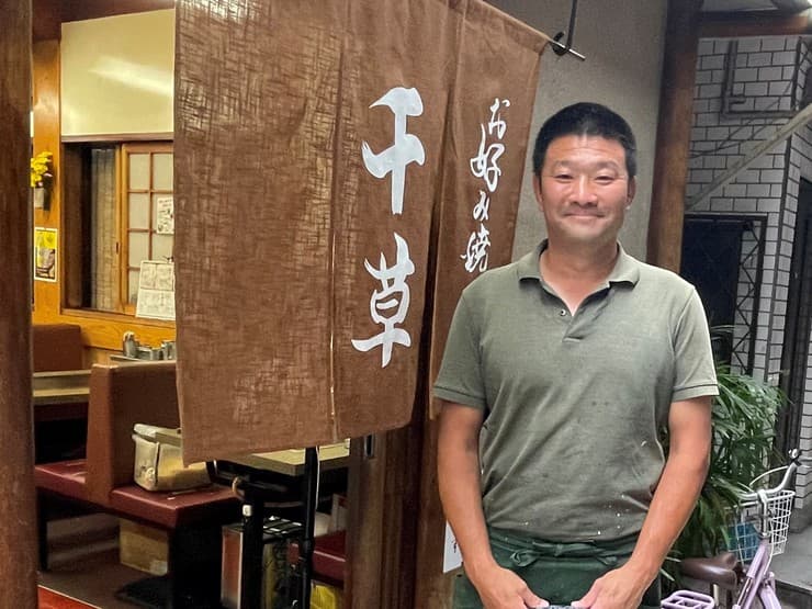 お好み焼きの名店を切り盛りしながら、新しいことに挑み続ける元ラガーマン