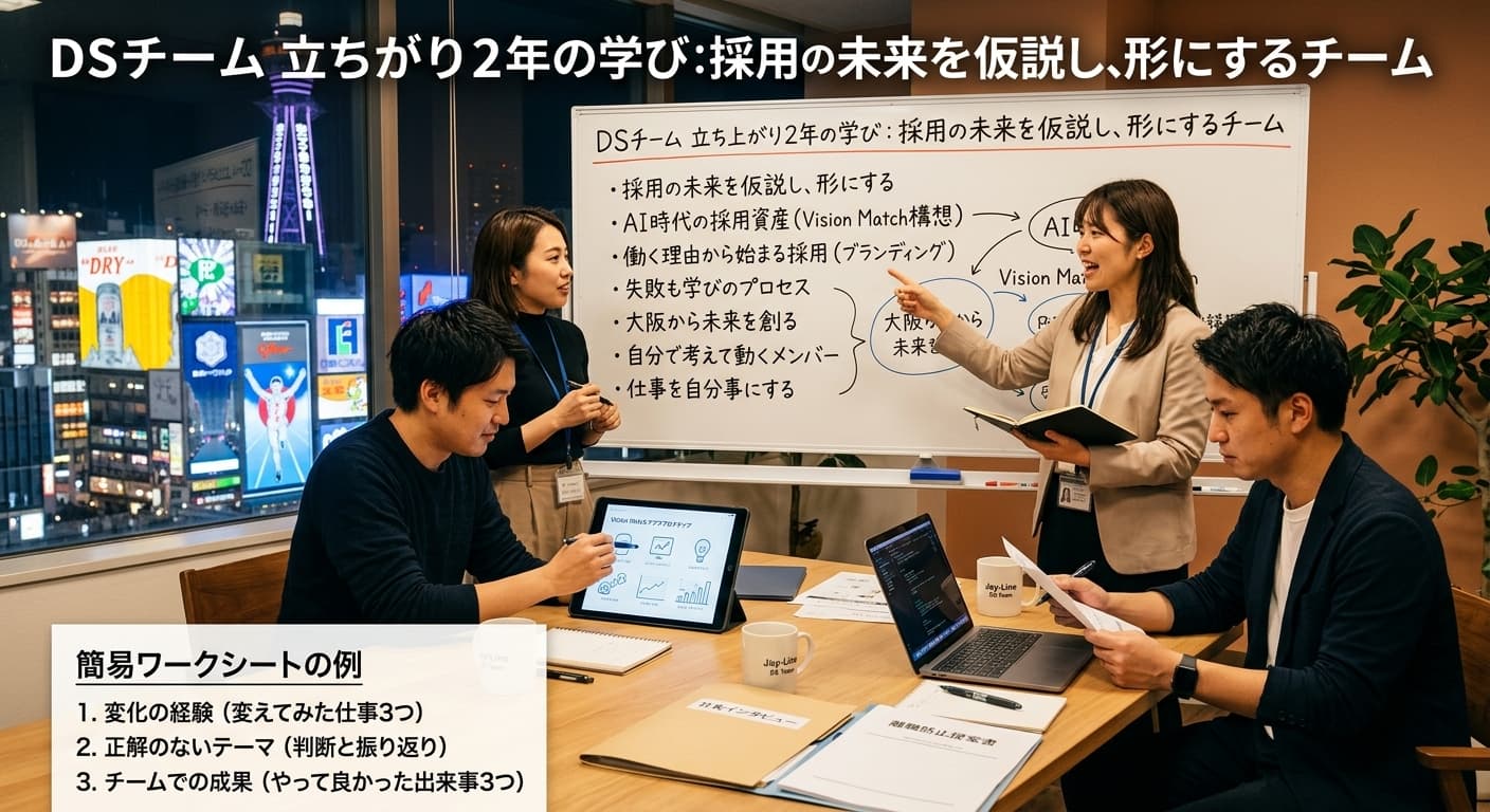 「完成された会社」より「これから面白くなる会社」へ。DSチームが求める自律型メンバー像