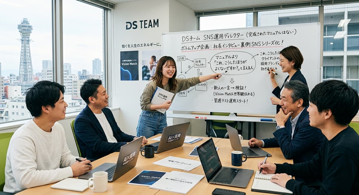 「正解のない仕事」を楽しむ人へ。DSチームの自律型ディレクターという働き方