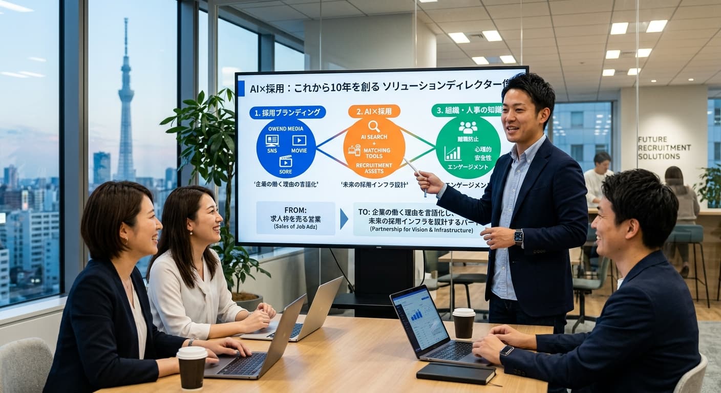 【業界研究】AI×採用で何が変わる?人材業界経験者のための「AI時代の採用支援」入門