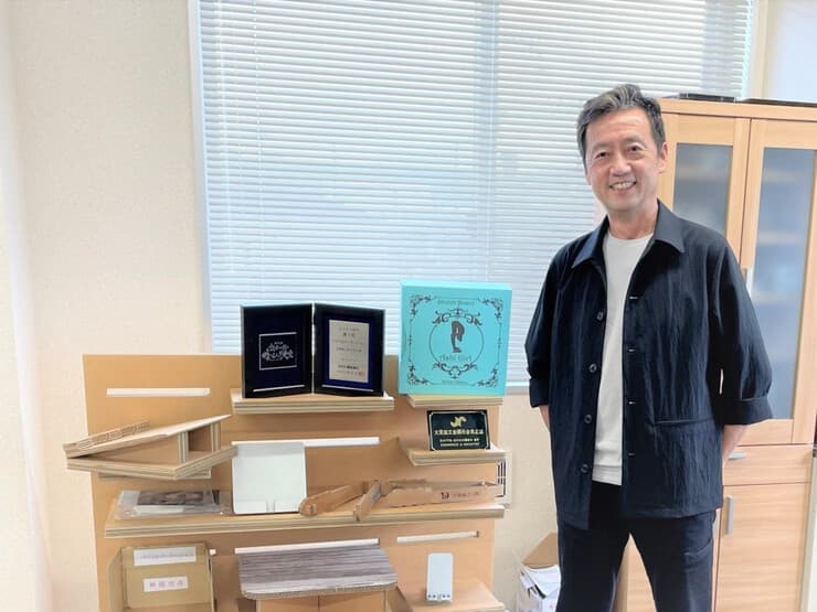 強化ダンボールの可能性にワクワクドキドキ。あっと驚く新製品を次々に