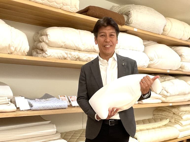 眠りの価値を船場から発信。オーダーメイド寝具で日本人の健康に貢献する